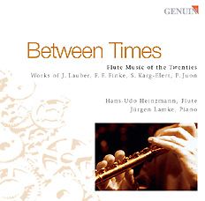 CD album cover 'Between Times' (GMP 04502) with Hans-Udo Heinzmann, Jürgen Lamke