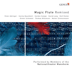 CD album cover 'Magic Flute Remixed' (GEN 86078) with Nationaltheaterorchester Mannheim, Philipp Armbruster
