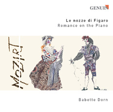 CD album cover 'Le nozze di Figaro' (GEN 86067) with Babette Dorn