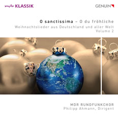CD album cover 'O sanctissima  O du frhliche' (GEN 17484) with MDR-Rundfunkchor, Philipp Ahmann