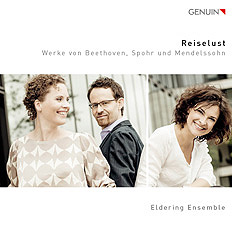 CD album cover 'Reiselust' (GEN 18607) with Eldering Ensemble