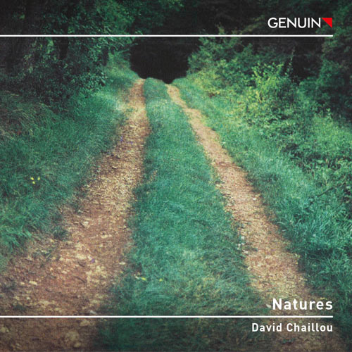 CD album cover 'Natures' (GEN 24868) with David Chaillou, Christophe Pantillon, Aron Quartett ...