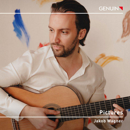 Pictures CD album cover 'Pictures' (GEN 25945d) with Jakob Wagner