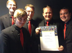 Gratulation: Ensemble Nobiles gewinnt Ersten Preis beim 9. Deutschen Chorwettbewerb