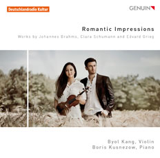 Visual impressions of the CD release concert by the duo Byol Kang and Boris Kusnezow