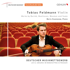 Tobias Feldmann wins the fourth place of the Queen Elisabeth Competition