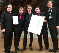 Ensemble Nobiles belegt ersten Platz beim A-cappella-Wettbewerb vokal.total in Graz