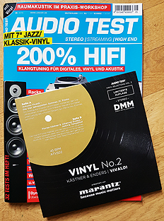 Audio Test magazine once again releases a vinyl with GENUIN music