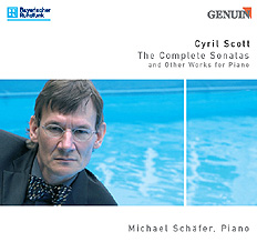 CD album cover 'Cyril Scott' (GEN 85049) with Michael Schfer