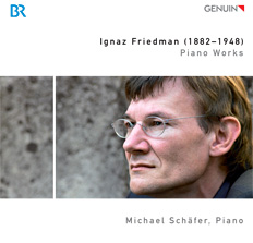 CD album cover 'Ignaz Friedman ' (GEN 89149) with Michael Schfer