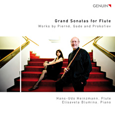 CD album cover 'Piern . Gade . Prokofiev' (GEN 10173 ) with Elisaveta Blumina, Hans-Udo Heinzmann