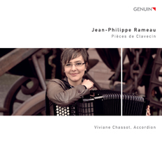 CD album cover 'Jean-Philippe Rameau' (GEN 11216) with Viviane Chassot