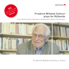 CD album cover 'Friedrich Wilhelm Schnurr spielt für Otjikondo' (GEN 14296) with Friedrich Wilhelm Schnurr