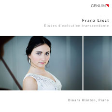 CD album cover 'Franz Liszt' (GEN 16409) with Dinara Klinton