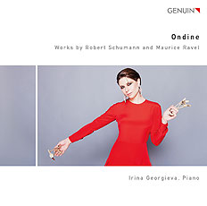 CD album cover 'Ondine' (GEN 16408) with Irina Georgieva