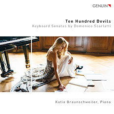 CD album cover 'Ten Hundred Devils' (GEN 17477) with Katia Braunschweiler