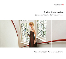 CD album cover 'Suite imaginaire' (GEN 18498) with Anna Garzuly-Wahlgren