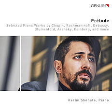CD album cover 'Prlude' (GEN 19653) with Karim Shehata