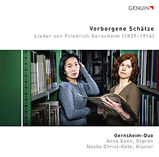 CD album cover 'Verborgene Schtze ' (GEN 19662) with Gernsheim-Duo