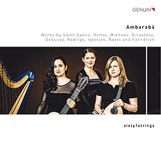 CD album cover 'Ambarab' (GEN 20694) with sixty1strings