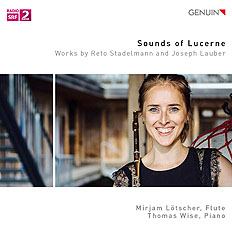 CD album cover 'Sounds of Lucerne' (GEN 20717) with Mirjam Ltscher, Thomas Wise