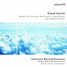 CD album cover 'Cloud Castle' (GEN 22764) with Schsische Blserphilharmonie, David Timm