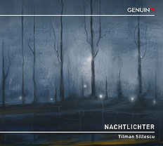 CD album cover 'NACHTLICHTER  Nocturnal Lights' (GEN 22788) with Tilman Sillescu, Christian Klaus Frank