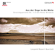 CD album cover 'Aus der Enge in die Weite  From confinement to expansiveness' (GEN 22779) with Leopold Mozart Quart ...