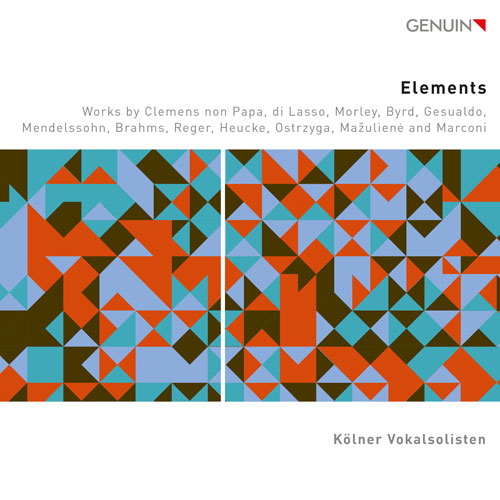CD album cover 'Elements' (GEN 24857) with Klner Vokalsolisten