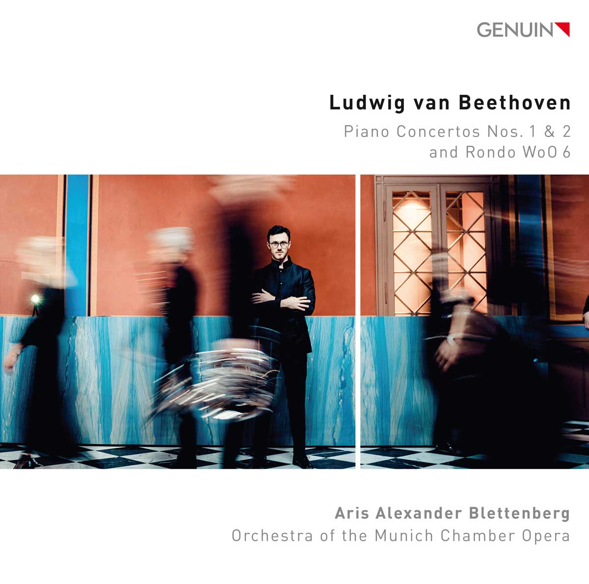 CD album cover 'Ludwig van Beethoven' (GEN 23809) with Kammeroper Mnchen, Aris Alexander Blettenberg, Christophe Grdes