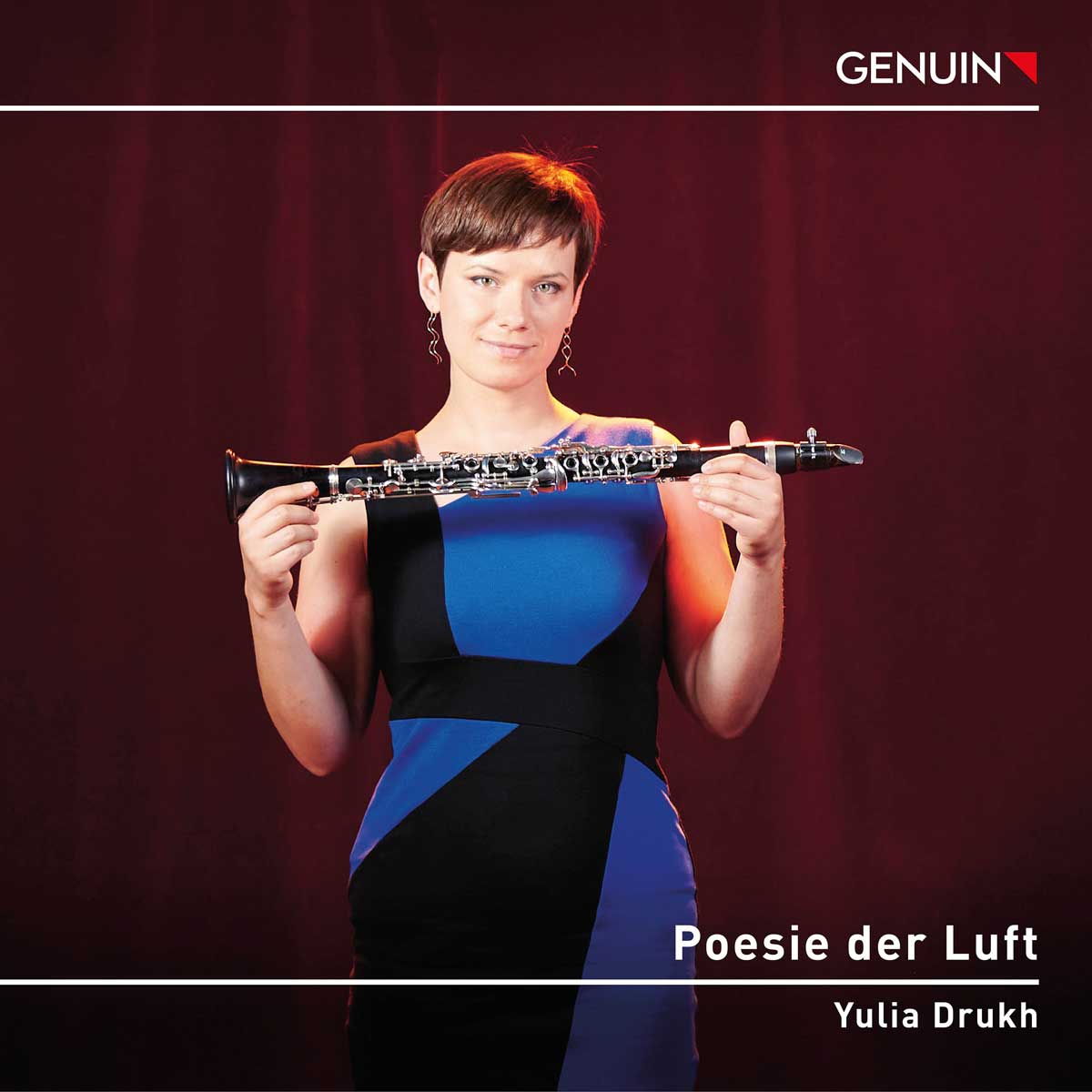 CD album cover 'Poesie der Luft – Poetry of the Air' (GEN 23831) with Yulia Drukh