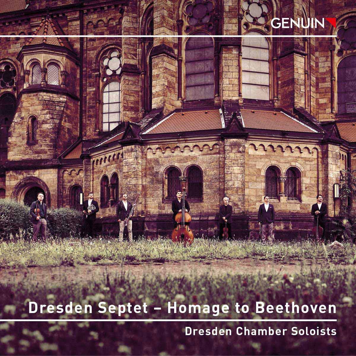 CD album cover 'Dresden Septet – Homage to Beethoven ' (GEN 23805) with Dresden Chamber Soloists