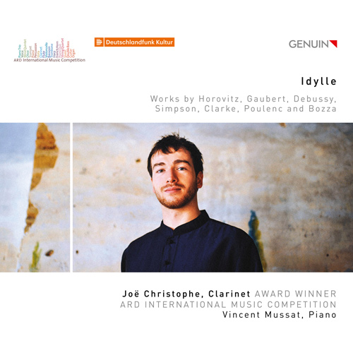 CD album cover 'Idylle' (GEN 21721) with Jo Christophe, Vincent Mussat