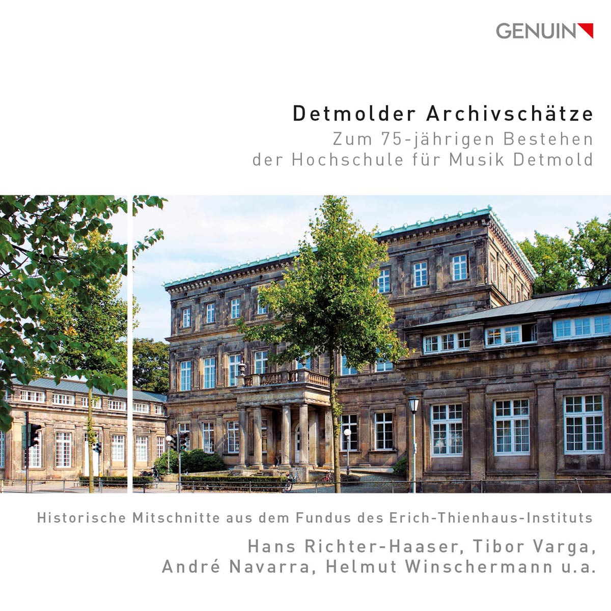 CD album cover 'Detmolder Archivschtze (4 CDs)' (GEN 21761) with 