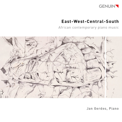 CD album cover 'East-West-Central-South' (GEN 24888) with Jan Gerdes