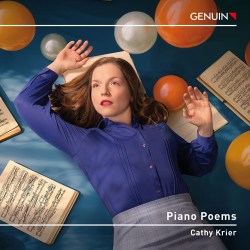 CD album cover 'Piano Poems' (GEN 24881) with Cathy Krier