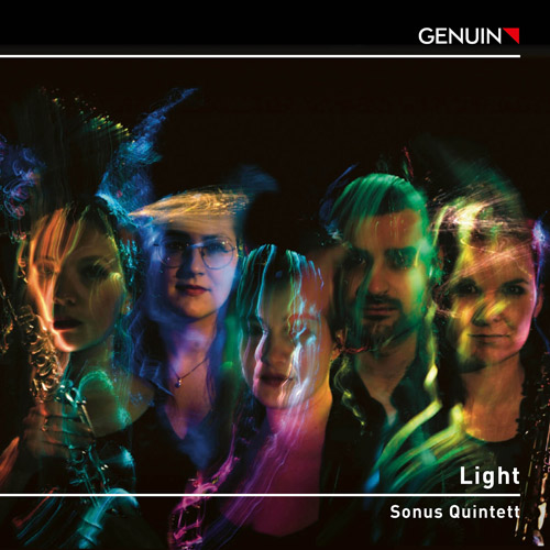 forwardCD album cover 'Light' (GEN 24893) with Sonus Quintett