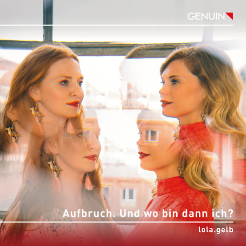 forwardCD album cover 'Aufbruch. Und wo bin dann ich?' (GEN 24892) with lola.gelb, Anika Paulick, Michelle Bernard