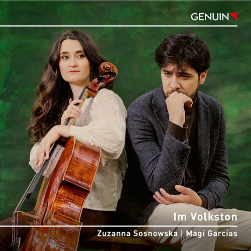 Im Volkston CD album cover 'Im Volkston' (GEN 25922) with Zuzanna Sosnowska, Magí Garcías