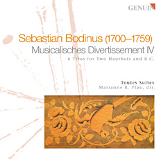 Weltersteinspielung zum Sebastian-Bodinus-Jahr!