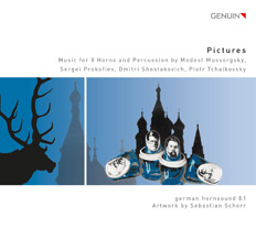 Präsentationskonzert der neuen CD "Pictures" von german hornsound