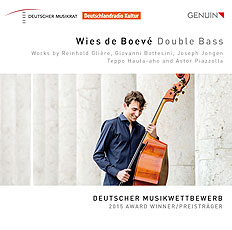 Contrabassist Wies de Boev wins the 2016 ARD International Music Competition
