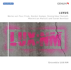 CD "LUXUS" vom Ensemble LUX:NM fr Preis der deutschen Schallplattenkritik nominiert