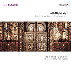 "All-Night Vigil" from the MDR Rundfunkchor receives the Diapason d' Or award
