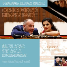 Release concert "Reunion" with Mirjana Rajic (paino) & Ognjen Popovic (clarinet)