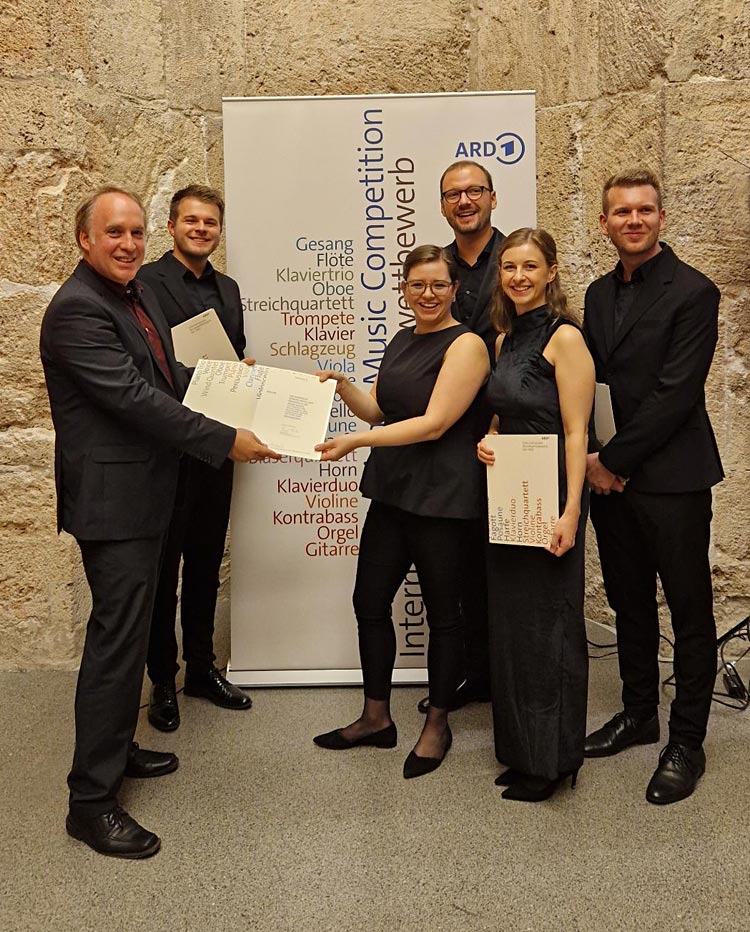 Pressefoto: Alinde Quintet erhält GENUIN-Sonderpreis