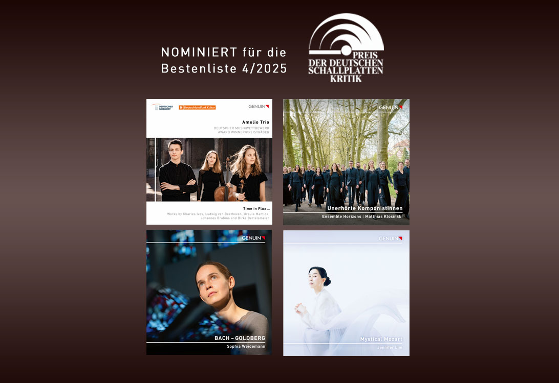 Vier Alben sind für die Bestenliste 4/25 nominiert Longlist 4/2025 vom Preis der deutschen Schallplattenkritik ist erschienen
