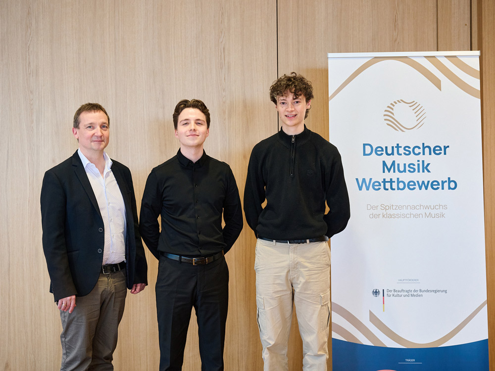 The winners of the 2026 German Music Competition have been announced